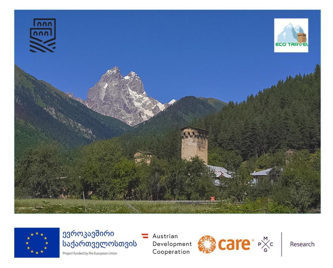 Ecohouse Svaneti Mestia Eksteriør billede